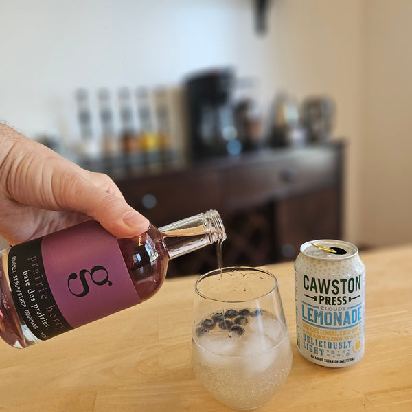 Prairie Berry Blueberry Lemonade Spritz