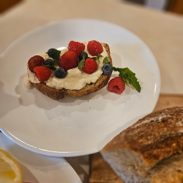 Prairie Berry Whipped Ricotta Toast
