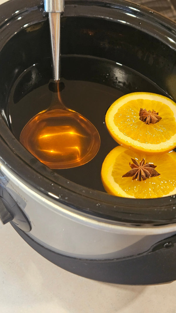 Mulled Spice Cider with Black Tea