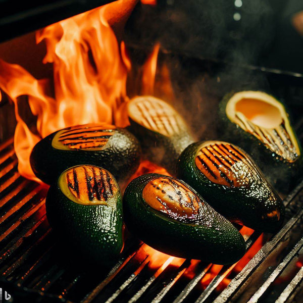 Grilled Avocado with Land n' Sea Rub