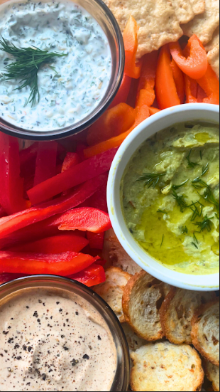 🥄 Our 3 Dip Board