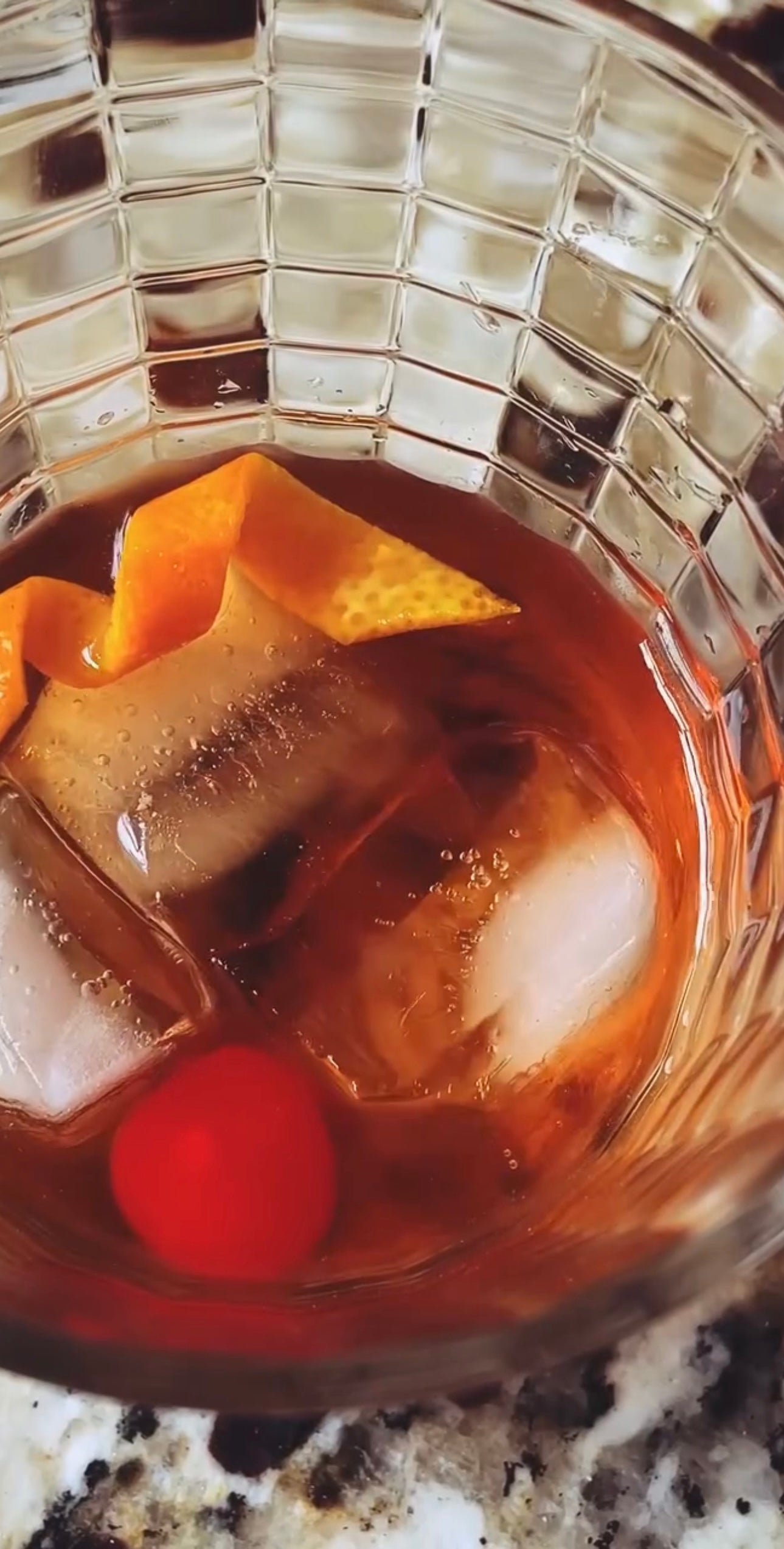 Vanilla Old Fashioned 🥃🍒