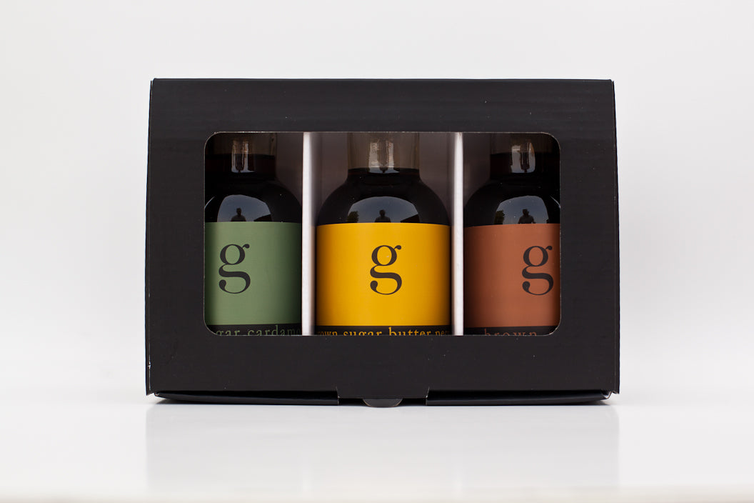 Brown Sugar Collection Syrups Gift box 3x250ml