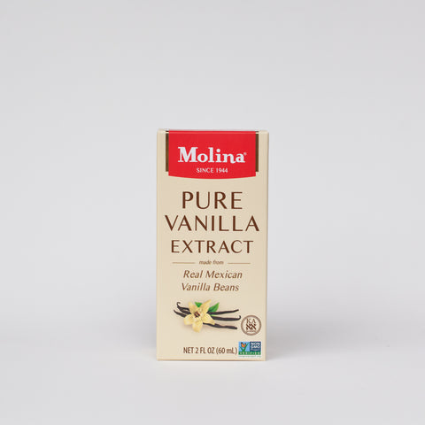 🌿 Molina Pure Vanilla Extract – 2 FL OZ (60 ml)
