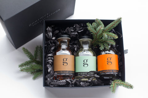 Seasonal Collection Syrups Gift box 3x250ml