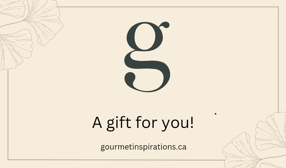 Gift Card - Gourmet Inspirations Canada