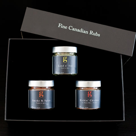 Luxury Rubs Box - Original Collection - Gourmet Inspirations Canada