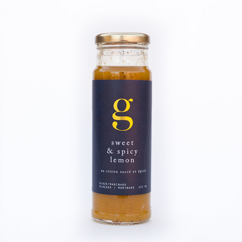 Sweet & Spicy Lemon Glaze/Marinade - Gourmet Inspirations Canada